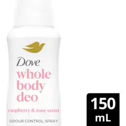 Jumbo Dove Deo Spray Raspberry 150 ML aanbieding
