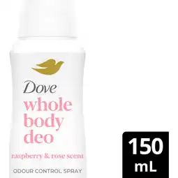 Jumbo Dove Deo Spray Raspberry 150 ML aanbieding