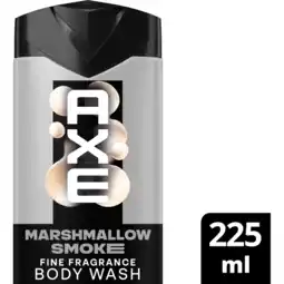Jumbo Axe Showergel Marshmallow Smoke 225 ML aanbieding
