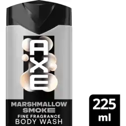 Jumbo Axe Showergel Marshmallow Smoke 225 ML aanbieding