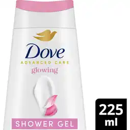 Jumbo Dove Advanced Showergel Glowing 225 ML aanbieding