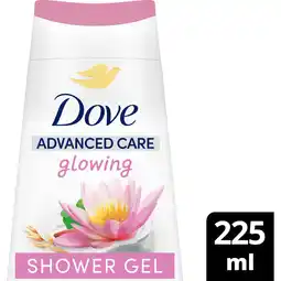 Jumbo Dove Advanced Showergel Glowing 225 ML aanbieding