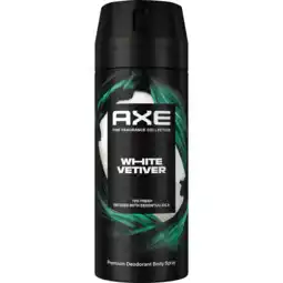 Jumbo Axe Deospray Collection White Vetiver 150 ML aanbieding