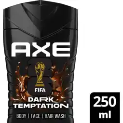 Jumbo Axe Showergel Dark Temptation 250 ML aanbieding
