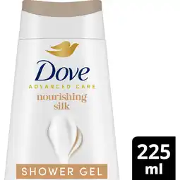 Jumbo Dove Advanced Showergel Nourishing Silk 225 ML aanbieding