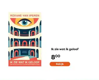 The Read Shop Ik zie wat ik geloof aanbieding