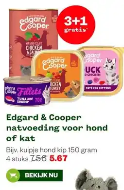 Welkoop Edgard & Cooper natvoeding voor hond of kat aanbieding