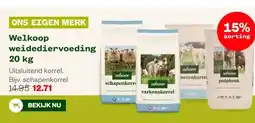 Welkoop Welkoop weidediervoeding aanbieding