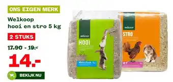 Welkoop Welkoop hooi en stro 5 kg aanbieding