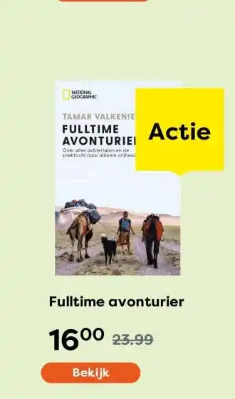 The Read Shop Fulltime avonturier aanbieding