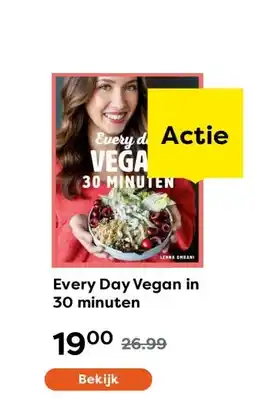 The Read Shop Every Day Vegan in 30 minuten aanbieding