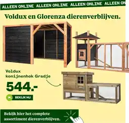 Welkoop Voldux konijnenhok Gradje aanbieding