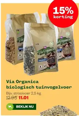 Welkoop Via Organica biologisch tuinvogelvoer aanbieding