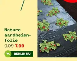 Welkoop Nature aardbeien- folie aanbieding