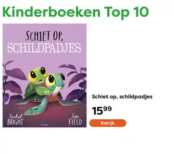 The Read Shop Schiet op, schildpadjes aanbieding