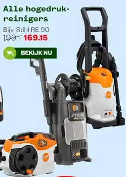 Welkoop Alle hogedruk- reinigers aanbieding