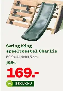 Welkoop Swing King speeltoestel Charlie aanbieding