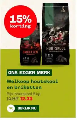 Welkoop Welkoop houtskool en briketten aanbieding