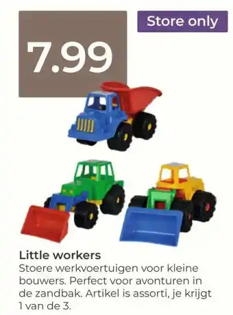 Prenatal Little workers aanbieding