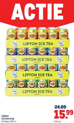 Makro Lipton ice tea tray aanbieding