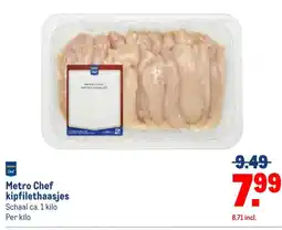 Makro Metro Chef kipfilethaasjes aanbieding