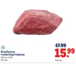 Makro Braziliaanse runderkogel babytop aanbieding