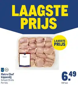 Makro Metro Chef kippendij aanbieding