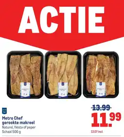 Makro Metro Chef gerookte makreel aanbieding