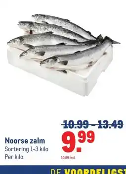 Makro Noorse zalm aanbieding