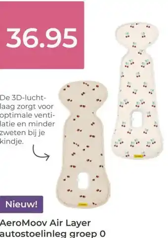 Prenatal AeroMoov Air Layer autostoelinleg groep 0 aanbieding