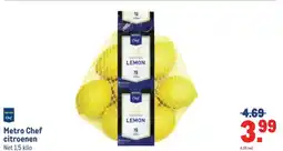 Makro Metro Chef citroenen aanbieding