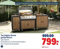 Makro Tarrington House gasbarbecue aanbieding