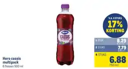 Makro Hero cassis multipack aanbieding