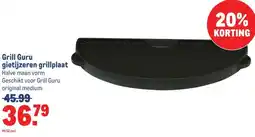 Makro Grill Guru gietijzeren grillplaat aanbieding