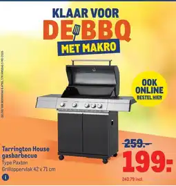 Makro Tarrington House gasbarbecue aanbieding