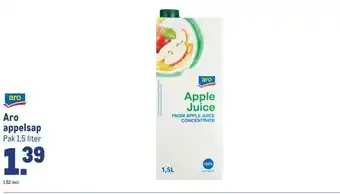 Makro Aro appelsap aanbieding