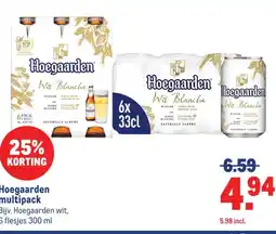 Makro Hoegaarden multipack aanbieding