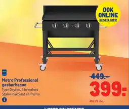Makro Metro Professional gasbarbecue aanbieding