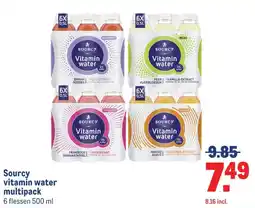 Makro Sourcy vitamin water multipack aanbieding