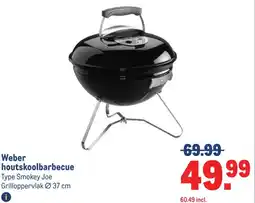 Makro Weber houtskoolbarbecue aanbieding
