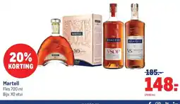 Makro Martell aanbieding