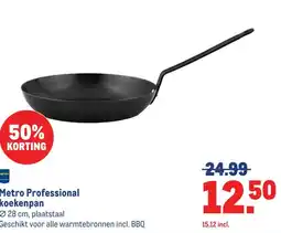 Makro Metro Professional koekenpan aanbieding