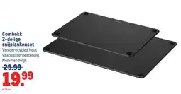Makro Combekk 2-delige snijplankenset aanbieding