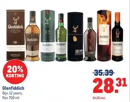 Makro Glenfiddich aanbieding