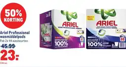 Makro Ariel Professional wasmiddelpods aanbieding