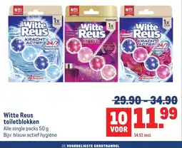 Makro Witte Reus toiletblokken aanbieding