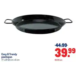 Makro Cosy & Trendy paellapan aanbieding