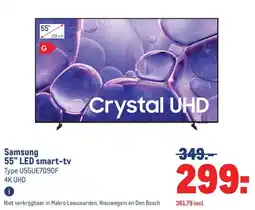 Makro Samsung 55 LED smart-tv aanbieding
