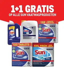Makro OP ALLE SUN VAATWASPRODUCTEN aanbieding