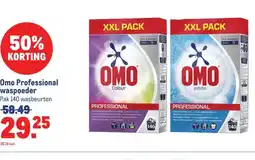 Makro Omo Professional waspoeder aanbieding